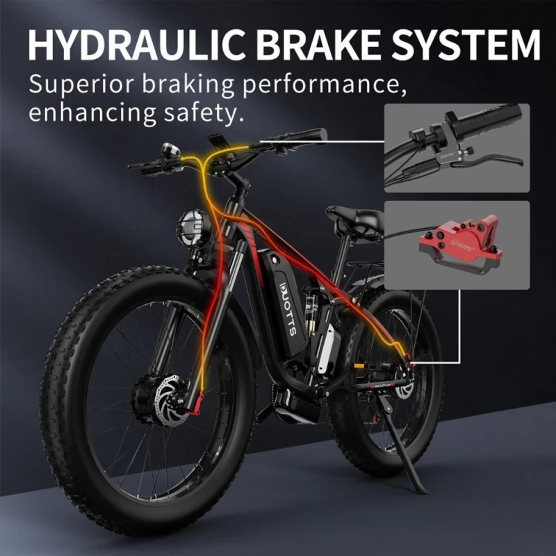 elektrický bicykel DUOTTS S26